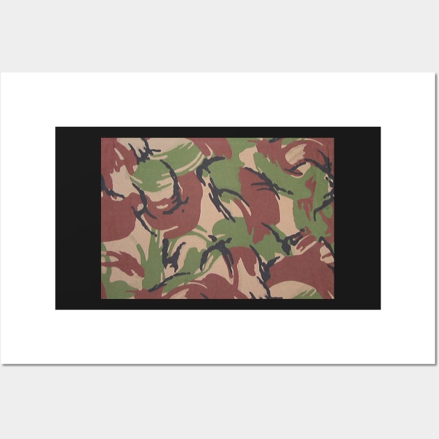 British Army Camouflage Wall Art by Cataraga